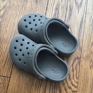 Crocs Kids Classic Clog - Gray